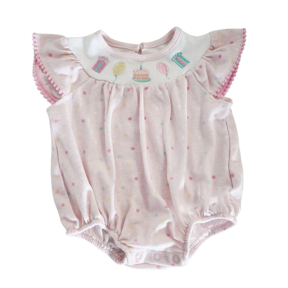 12 Baby Starters Birthday romper